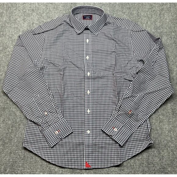 UNTUCKit Agnello WF Shirt Mens S Multicolor Plaid Long Sleeve Button Up New - Picture 1 of 10